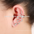 best selling newly punk serpentine fancy snake shape stud animal earring